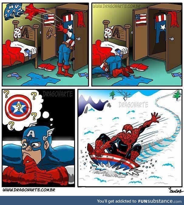 Oh Spidey.