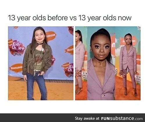 Skai looks older than me