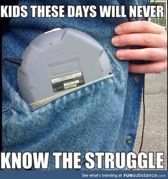 The real pain when I was a kid