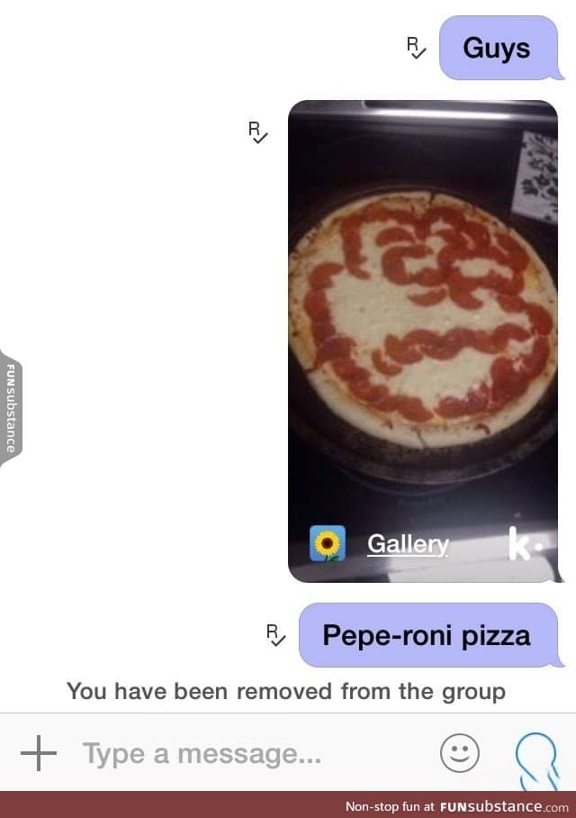 The rarest kind of pizza