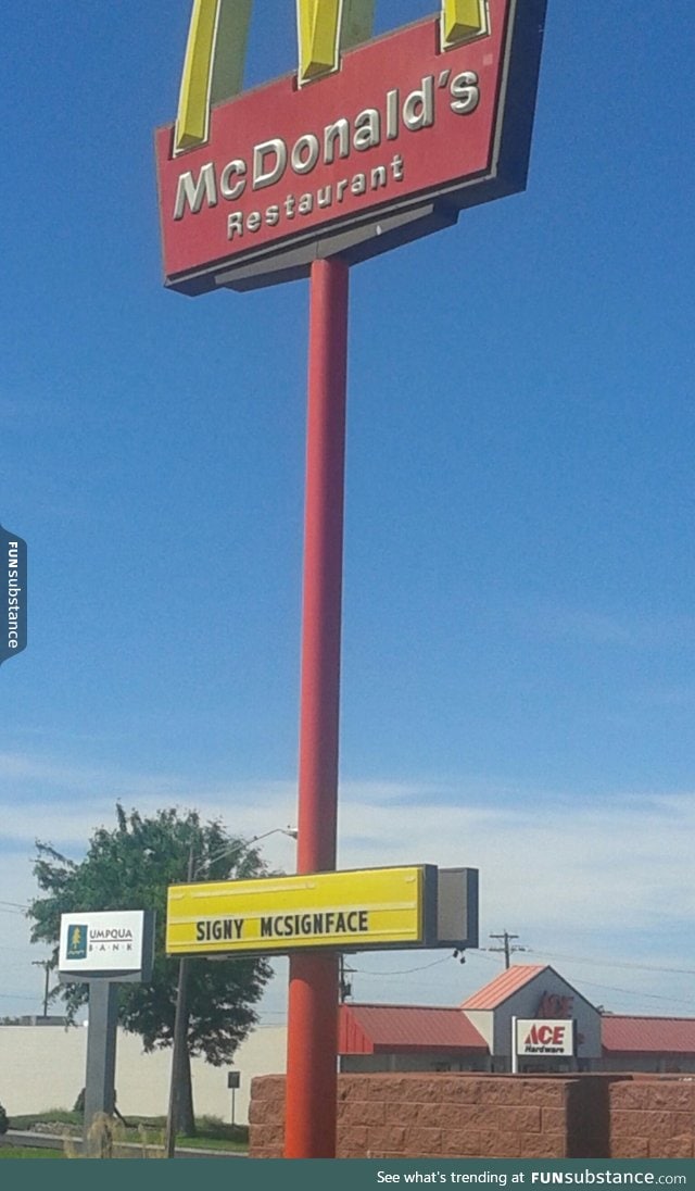 This mcdonalds