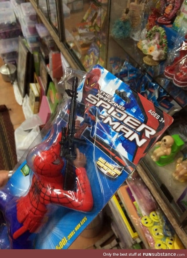 There is something wrong with Spiderman