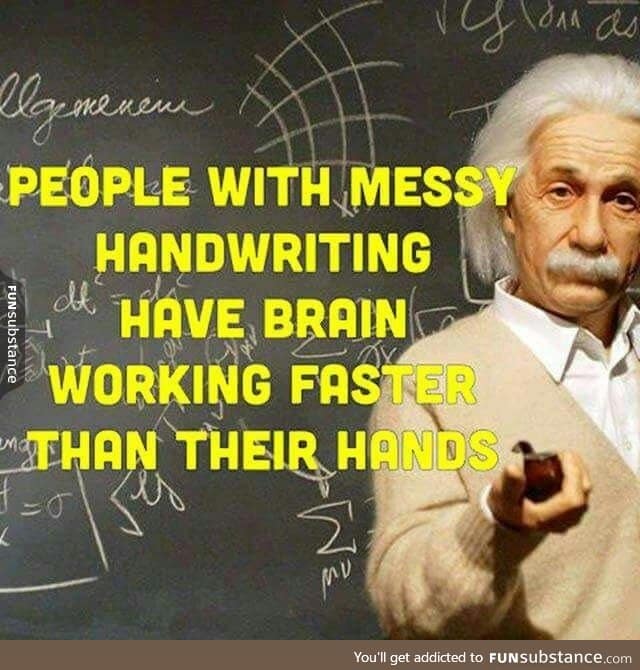 I have the fastest working brain in the world!