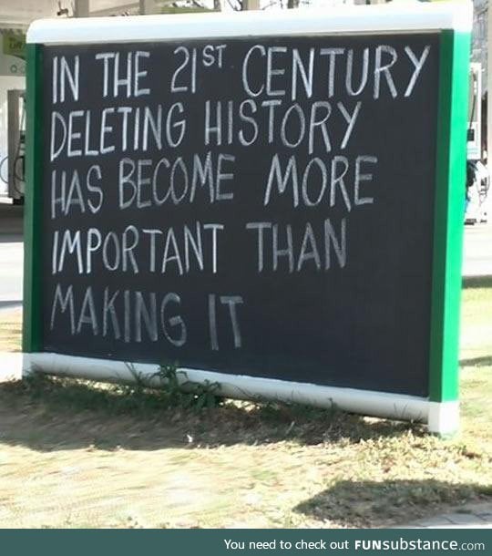 That's How We Relate With History