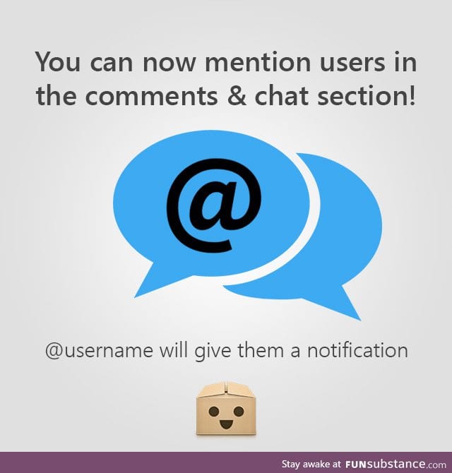 New @ Mention Feature!