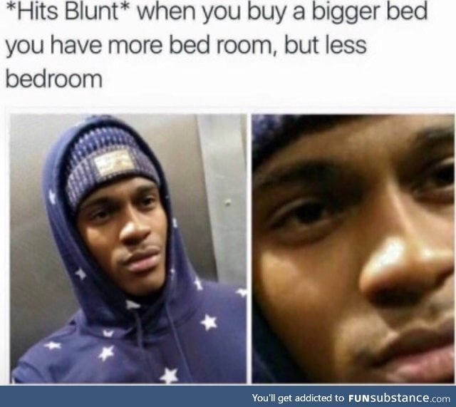 Hits blunt