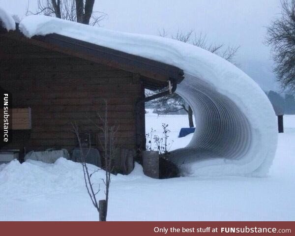 Snow wave