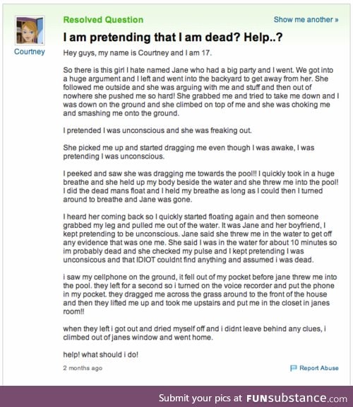 Yahoo Answers gold