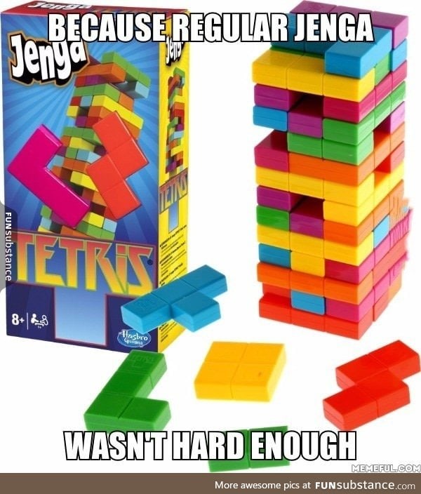 Tetris jenga