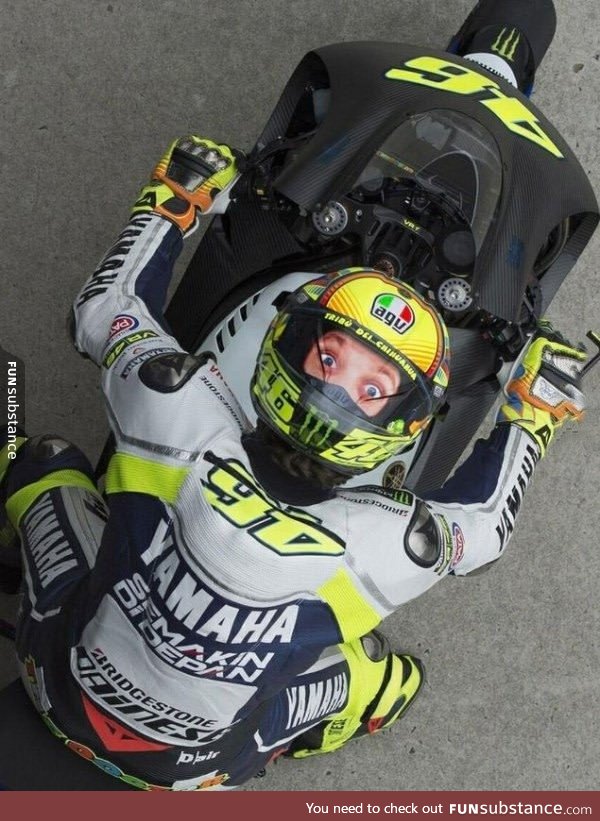 Valentino Rossi helmet