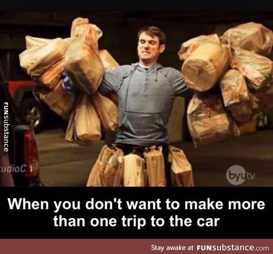 Two trips? No way