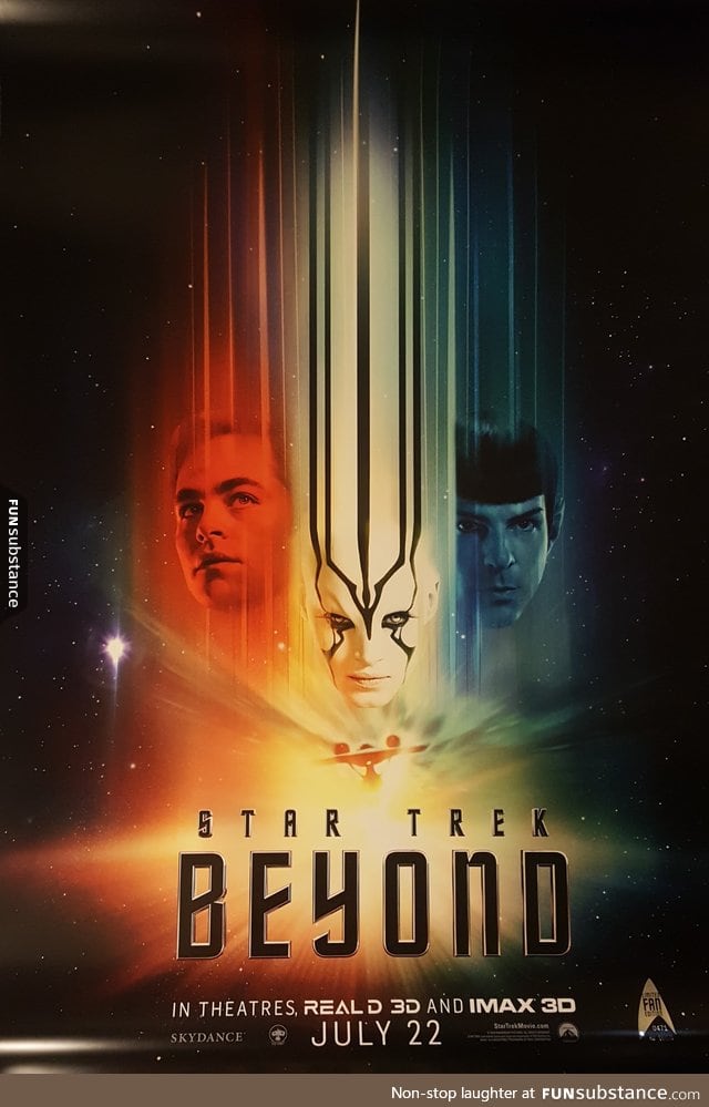 Star Trek: Beyond Poster (The Motion Picture throwback version)