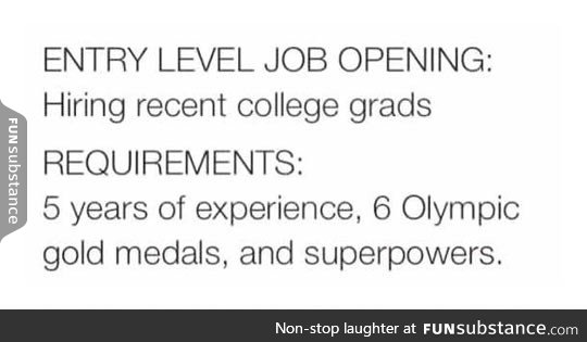 Entry level job explained