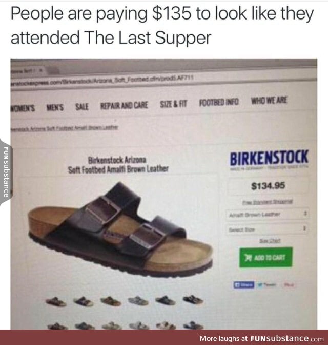 Jesus didn't like knockoffs