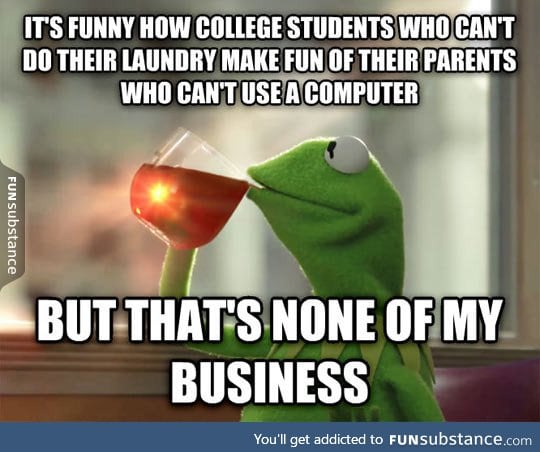 College students hypocrisy