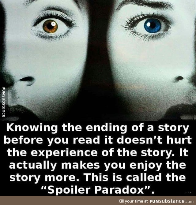 The "spoiler paradox"