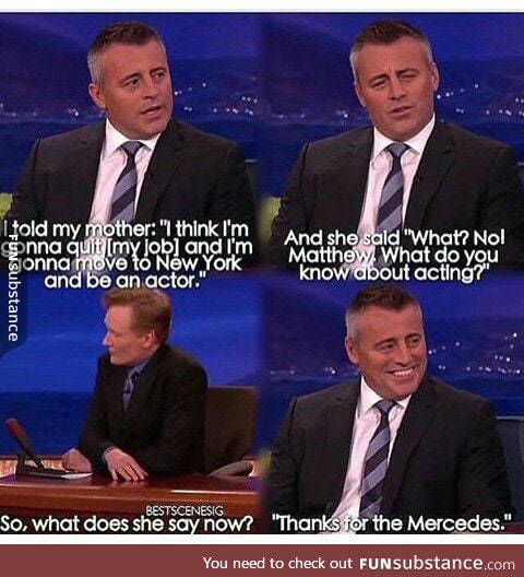 Matt LeBlanc is so cool