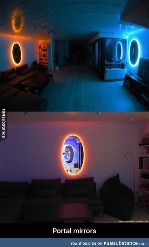 Portal mirrors