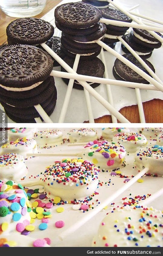 Awesome oreo pops