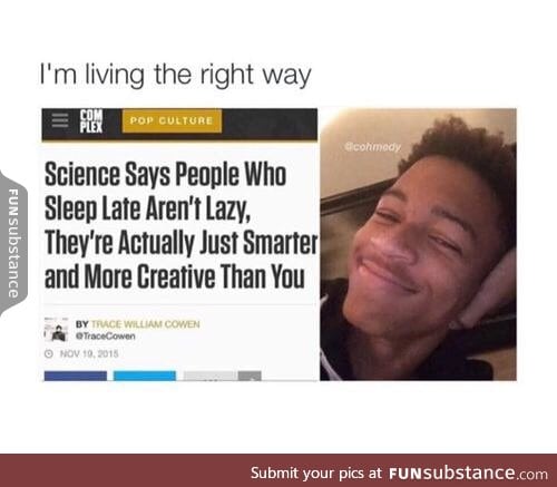 I must be really smart