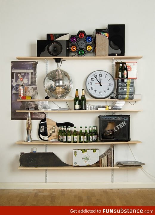 Neat way to organize your stuff