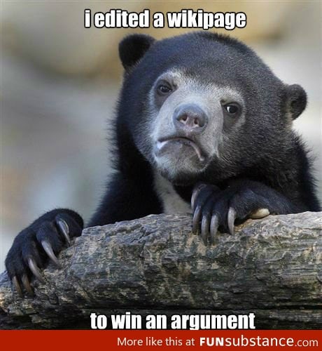 Confession Bear: Wiki