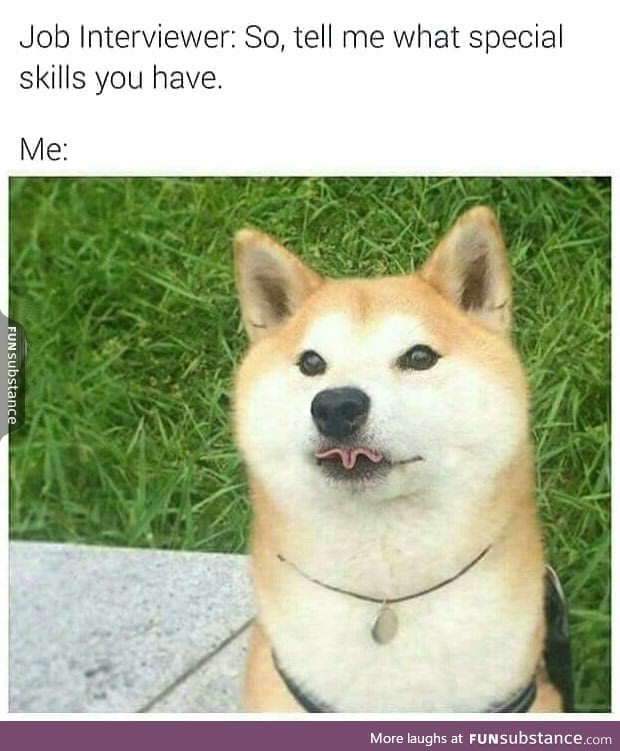 Special skills I have