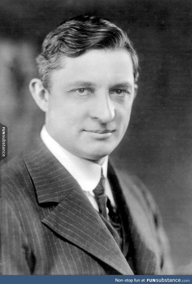 This is Willis Carrier, the inventor of air conditioning. KNEEL BEFORE YOUR GOD