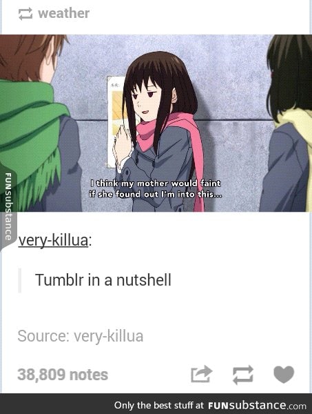 Tumblr's got some kinky shit lemme tell ya