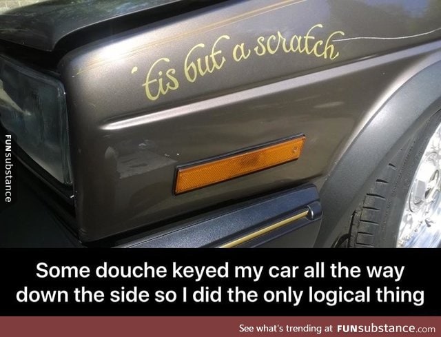 Car scratch