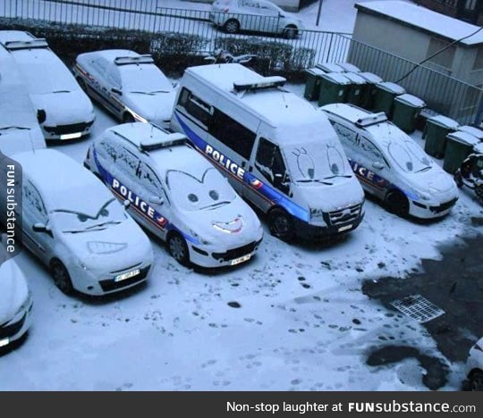 Winter vandalism done right