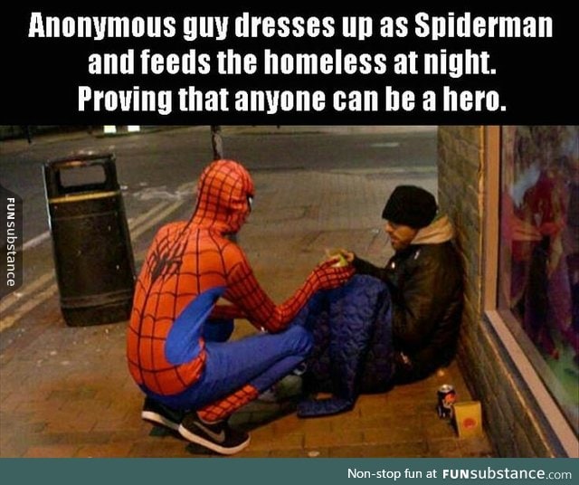 Way to go anonymous hero.