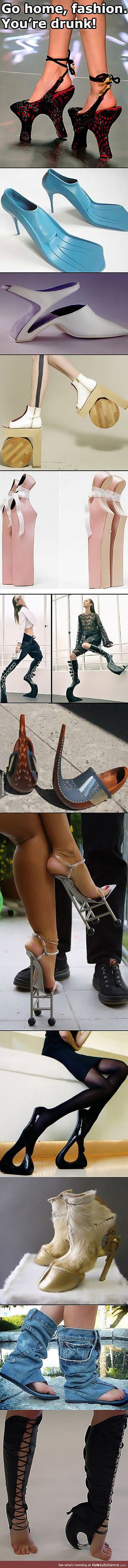 When fashion shoes takes it too far