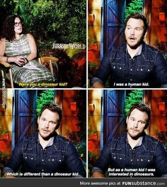 Chris Pratt is perfect