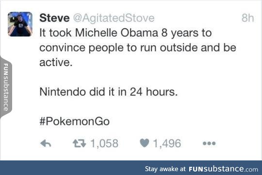 Pokemon for health