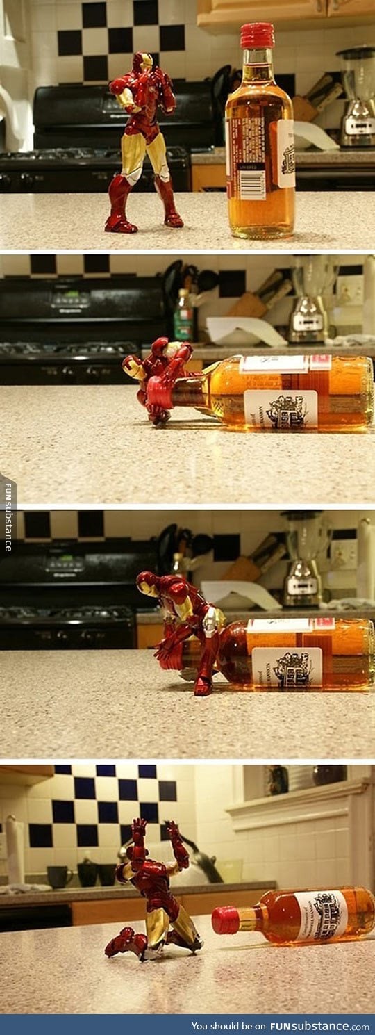 The correct way to play with your iron man toys