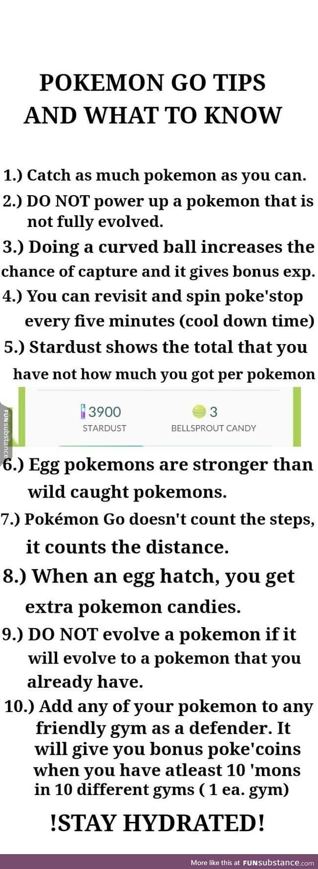 Pokemon Go Tips