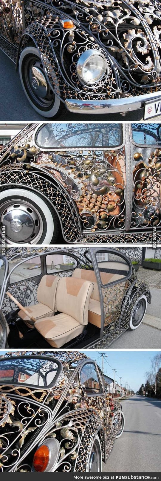 Awesome bug body from a croatian metalwork shop