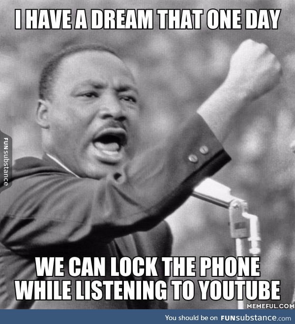 I have a dream.