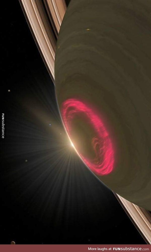 Saturn's south pole