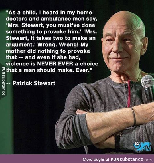 Sir patrick on domestic violence