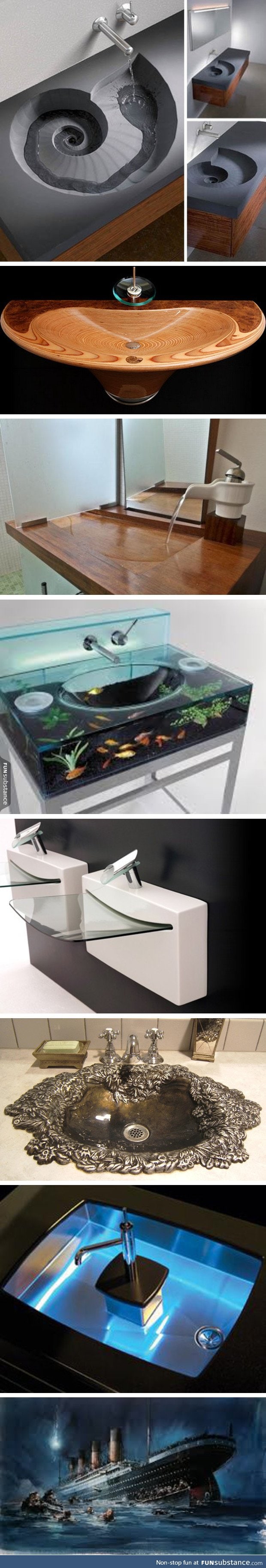 Fancy sinks