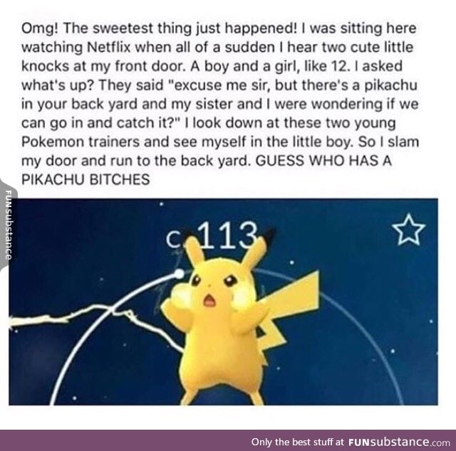 Pikachuuuu