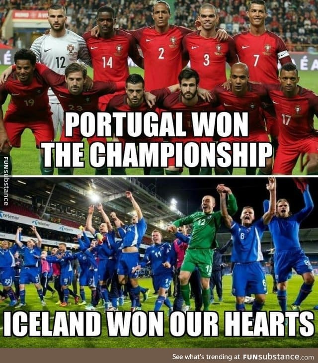 Congratulations to both teams!