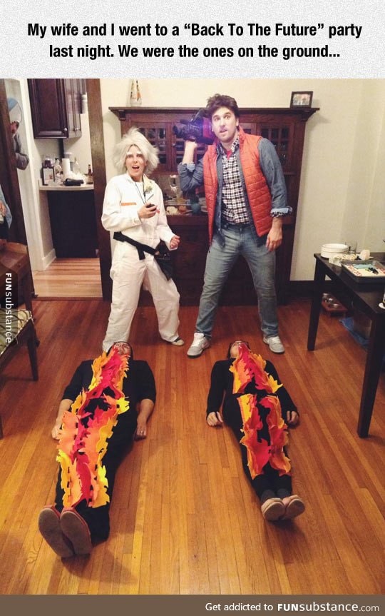 Back to the future party