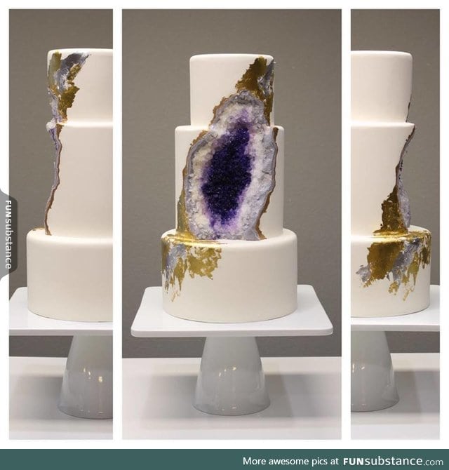 Geode cake