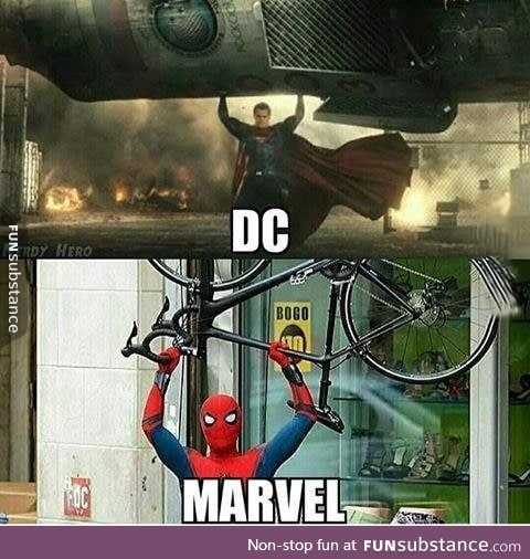 Dc is little dark than marvel