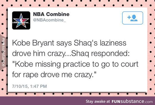 Kobe and shaq