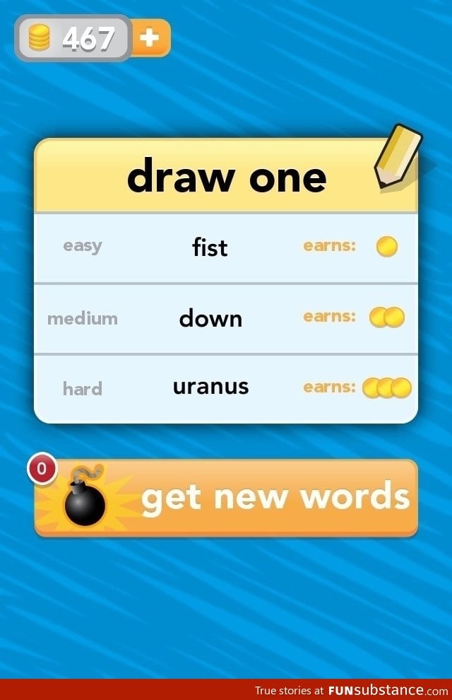 Draw something has a weird sense of humor