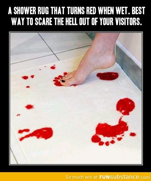 Brilliant Shower Rug